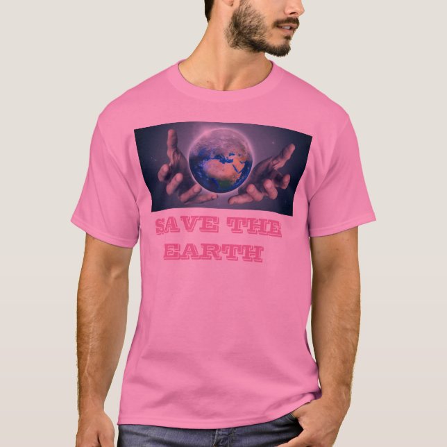 Salve a camiseta terrestre (Frente)