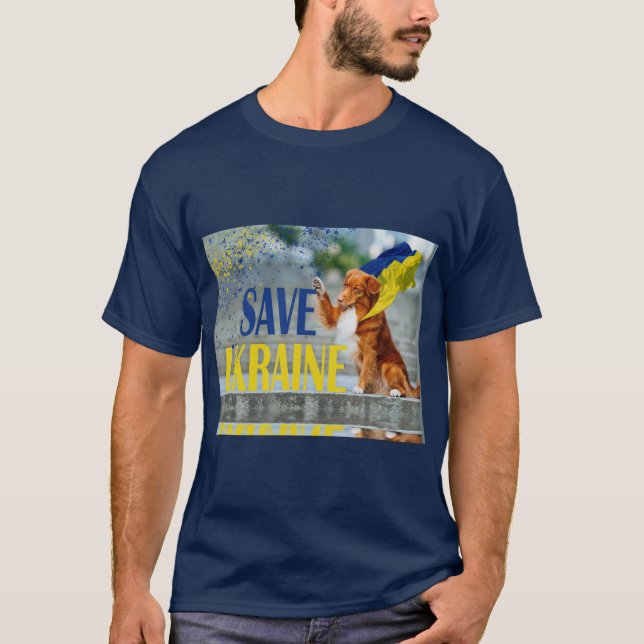 Salve a camiseta Ucrânia Toller (Frente)