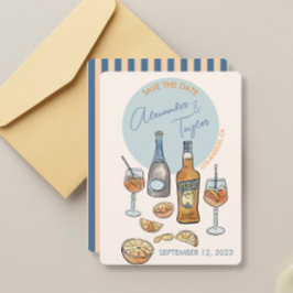 Salve a data Casamento Spritz de Aperol Italiano L