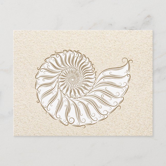 Salve a Data / Convite de Cartão Postal (Frente)