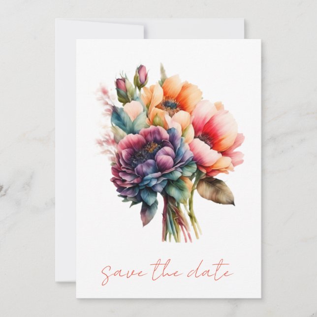 Salve a data Convite de Casamento. Casamento Convi (Frente)