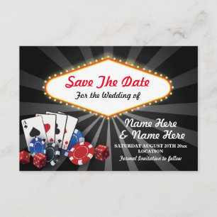Salve A Data Do Cartões De Las Vegas