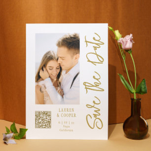 Salve A Data Dourada Na moda Moderna Casamento Bra