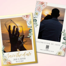 Salve a data Foto Rosas em aquarela luxuosas