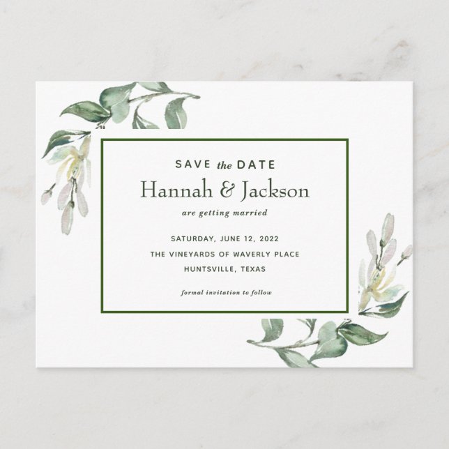 Salve a Data *Waverly Place* Cartão Postal (Frente)