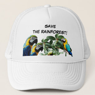 SALVE A FLORESTA AMAZÔNICA BONÉ DE CAMINHONEIRO