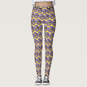 Salve as Abelhas-de-Mão Costumadas Leggings de Abe