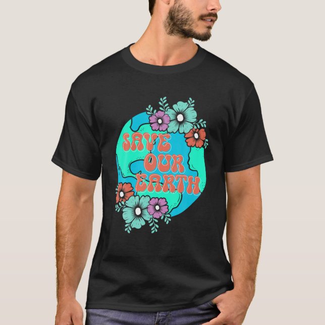Salve nossa camisa da Terra (Frente)