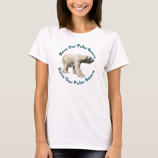 Salve nossa camisa de adepto da vida selvagem das  (Frente)