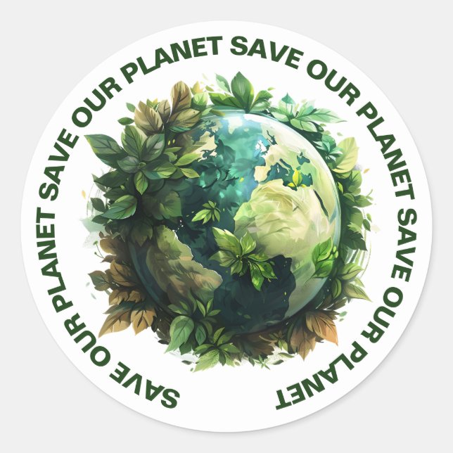 Salve nossos adesivos planetários (Frente)