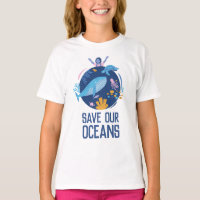 Salve nossos oceanos - Camisa do Dia da Terra