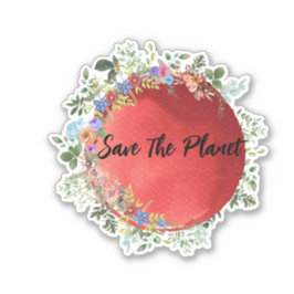 Salve O Adesivo Do Planeta
