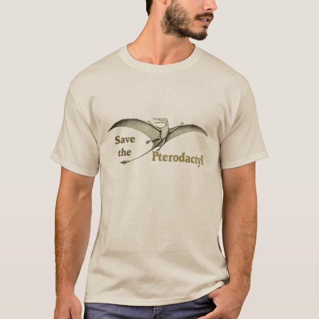 Salve o Pterodactyl T-Shirt (Frente)