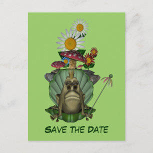Salve O Sapo De Data Princesa No Cartão Postal De