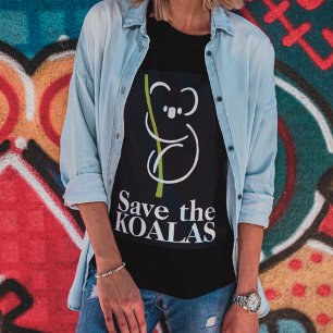 Salve o T-Shirt de Koalas