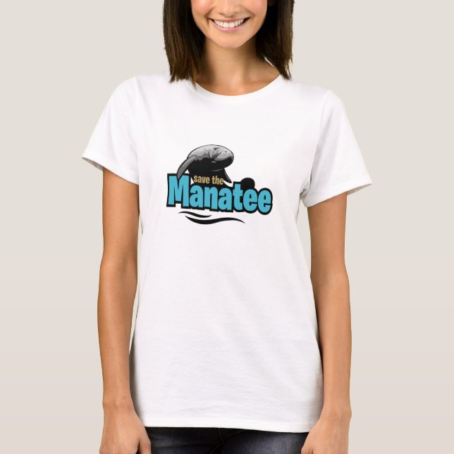 Salve O T-Shirt Manateado (Frente)