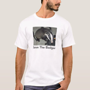 Salve o texugo com as camisetas do Badger Pic