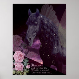 Salve Os Animais - Poster