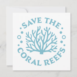 Salve os recifes de coral