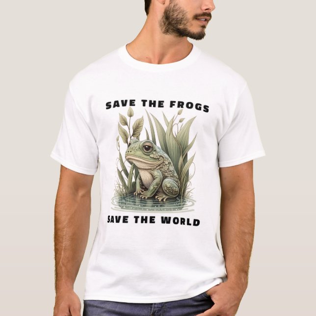 Salve Os Sapos Para Salvar A Camisa Do Mundo (Frente)