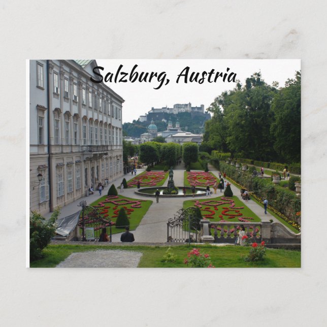 Salzburgo, Áustria Cartão postal (Frente)