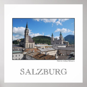 salzburgo, áustria Poster