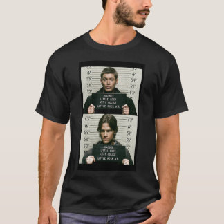 Sam e Dean Mugshots Clássicos de T-Shirt
