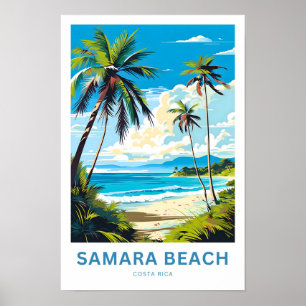 Samara Beach Costa Rica Viagem Impressão