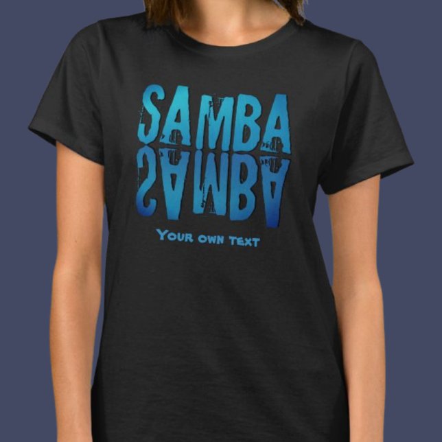 Samba brasileiro do Brasil dançando T-Shirt (Criador carregado)