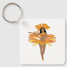 Samba Dancer Chaveiro