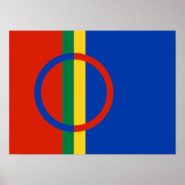Sami Flag Poster (Frente)