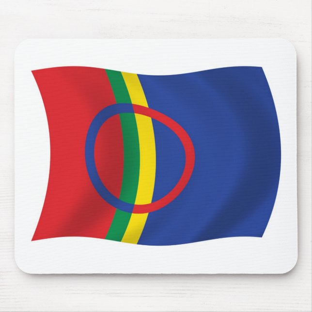 Sami Pessoas Flag Mousepad (Frente)