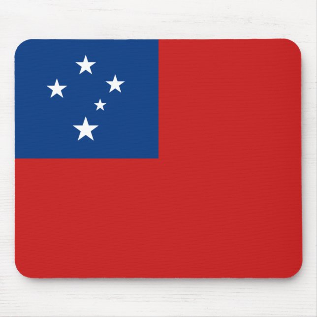 Samoa Flag Mousepad (Frente)