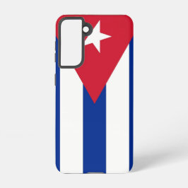 Samsung Galaxy S21 Case Flag de Cuba