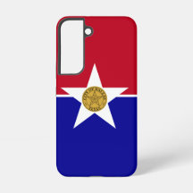 Samsung Galaxy S22 Case Flag de Dallas, Texas