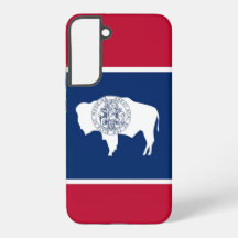 Samsung Galaxy S22 Plus Case Flag do Wyoming