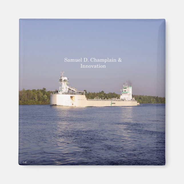 Samuel D. Íman Champlain & Inovação (Frente)