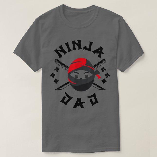 Samurai - Father Ninja Dad T-Shirt Copy Copy Copy  (Frente do Design)