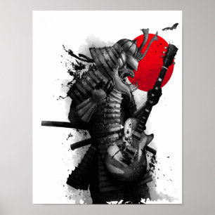 Samurai Guitarista legal poster