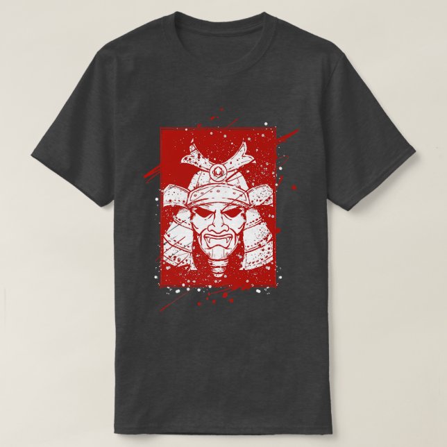 Samurai Katana Premium - Cópia de Camisa Premium (Frente do Design)