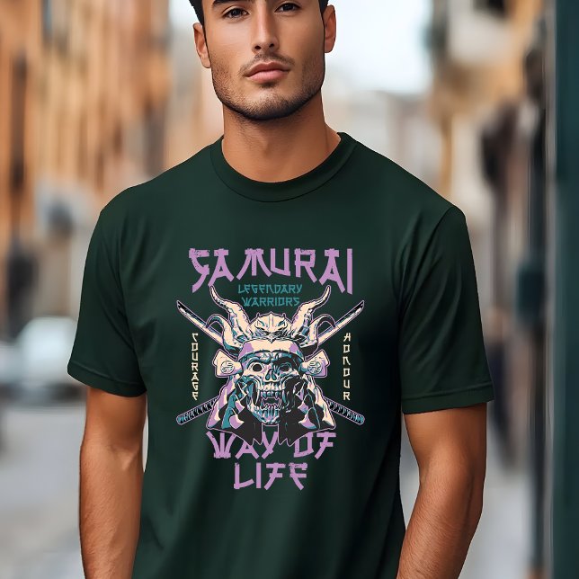 Samurai Lendary Warriors T-Shirt (Criador carregado)