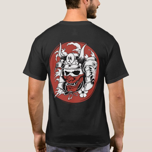 Samurai mask T-Shirt (Verso)
