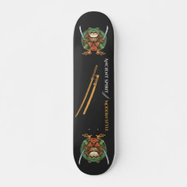 Samurai rã guerreiro Skateboard