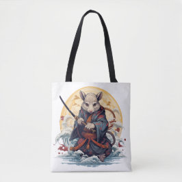 Samurai Rat Women's  Tote Bags