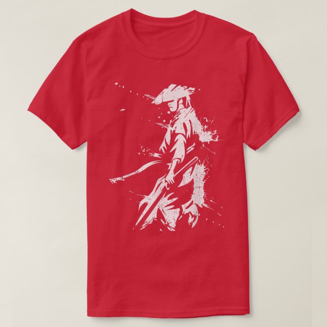 Samurai Ronin T-Shirt Copiar Copiar Copiar Copiar  (Frente do Design)