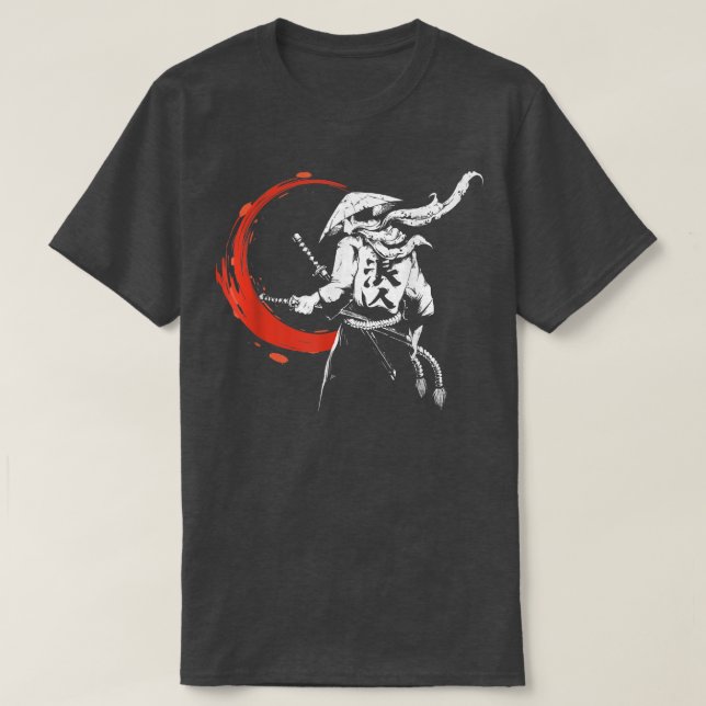 samurai ronin T-shirt Copiar Copiar Copiar Copiar  (Frente do Design)