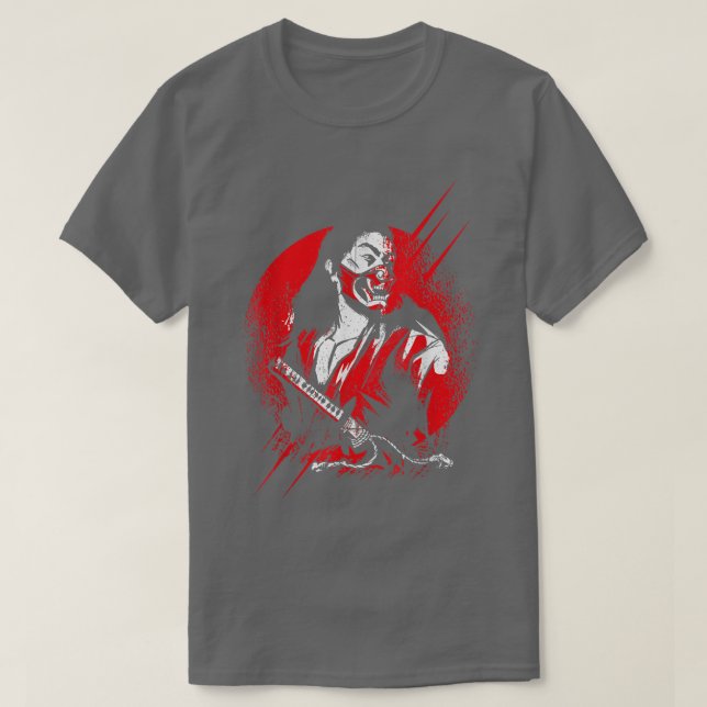 Samurai Sword Samurai T-shirt Samurai Gift (Frente do Design)
