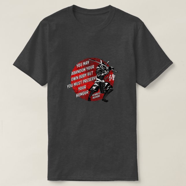Samurai T-Shirt (Frente do Design)