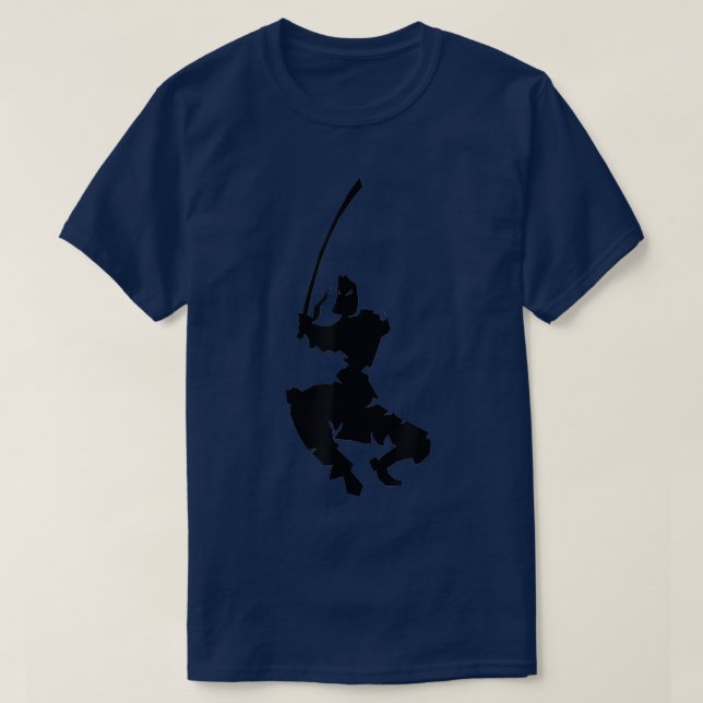 Samurai T-Shirt Copiar Cópia Copiar Cópia Copiar C (Frente do Design)