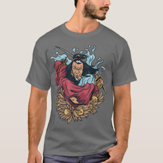 Samurai Warrior Lotus T-Shirt
